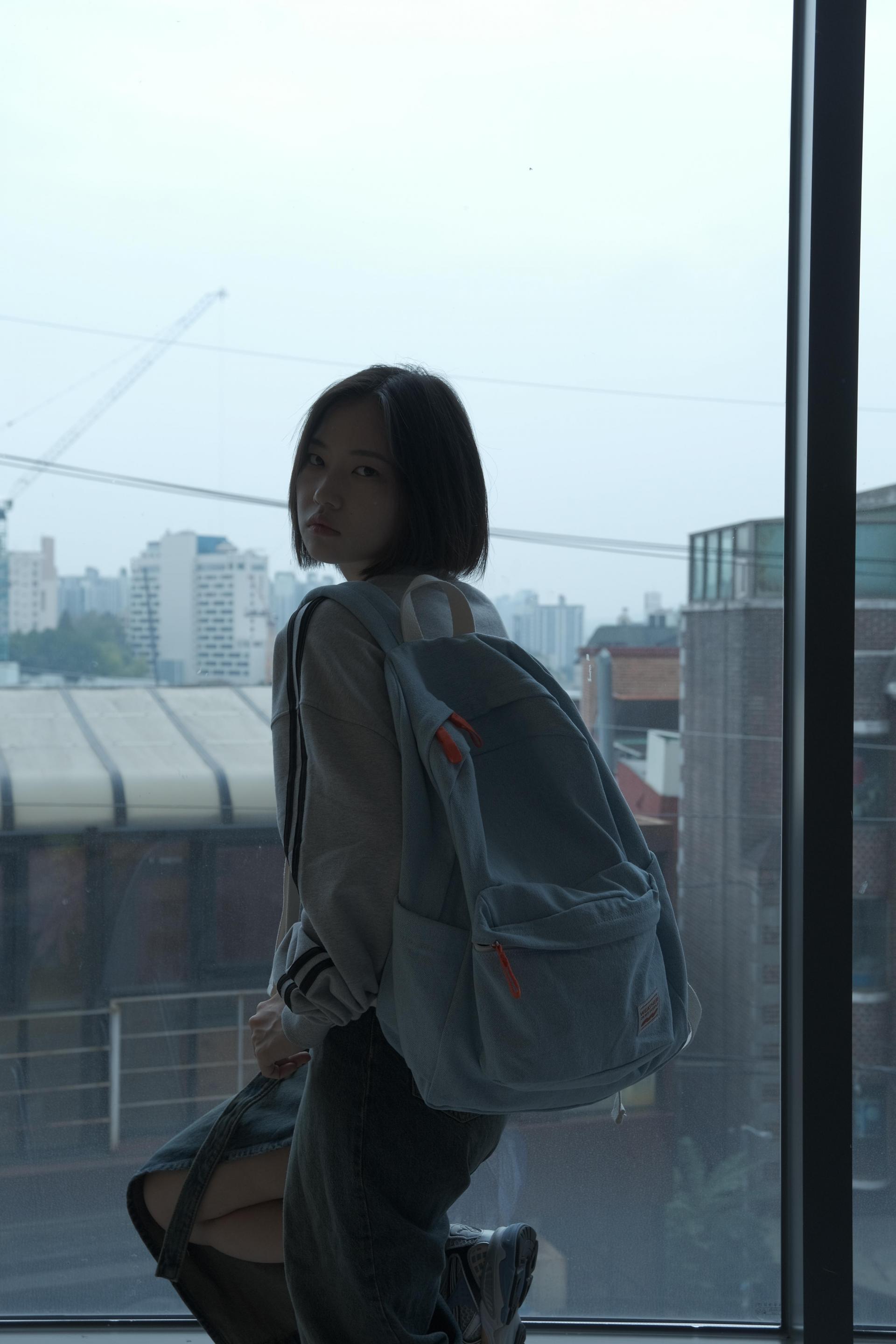 [직진배송l자체제작] porto denim bag 수제 포르토 데님 백팩 상세 이미지 34