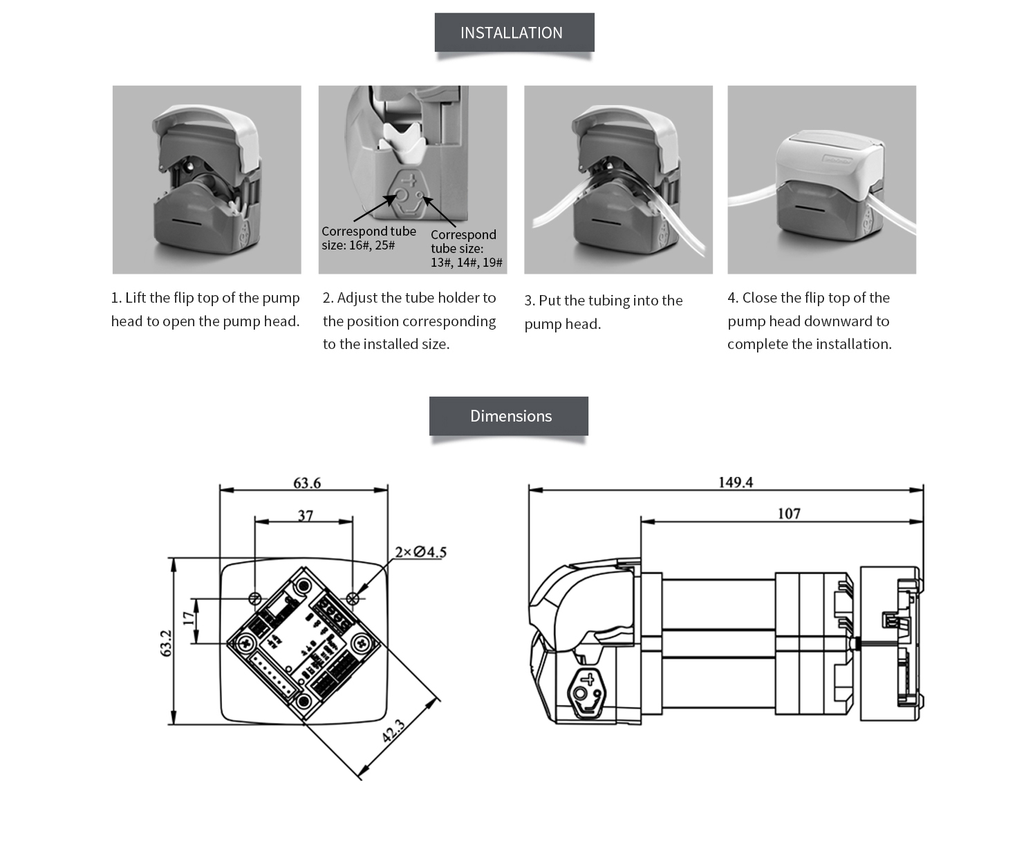 [INNOFLUID] OEM-KTB023 42 Integrated closed-loop stepper motor(Max ...