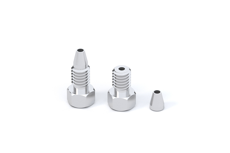 [Fitting] 10-32 UNF Stainless Steel HPLC Ferrule Fitting