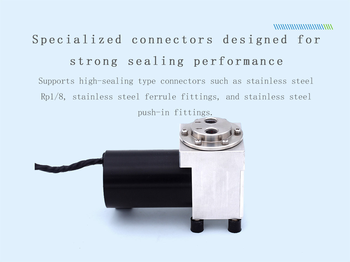 [Hilintec] D37TS Adjustable Speed High Airtightness Positive Negative Pressure Diaphragm Pump