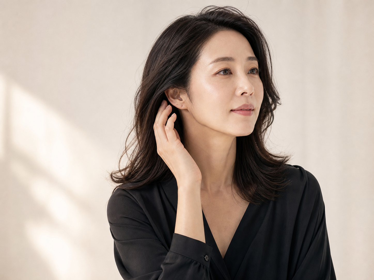 연수구 튠페이스 리프팅 방문면담 전 얼굴선과 내원 동선을 정리하는 이미지