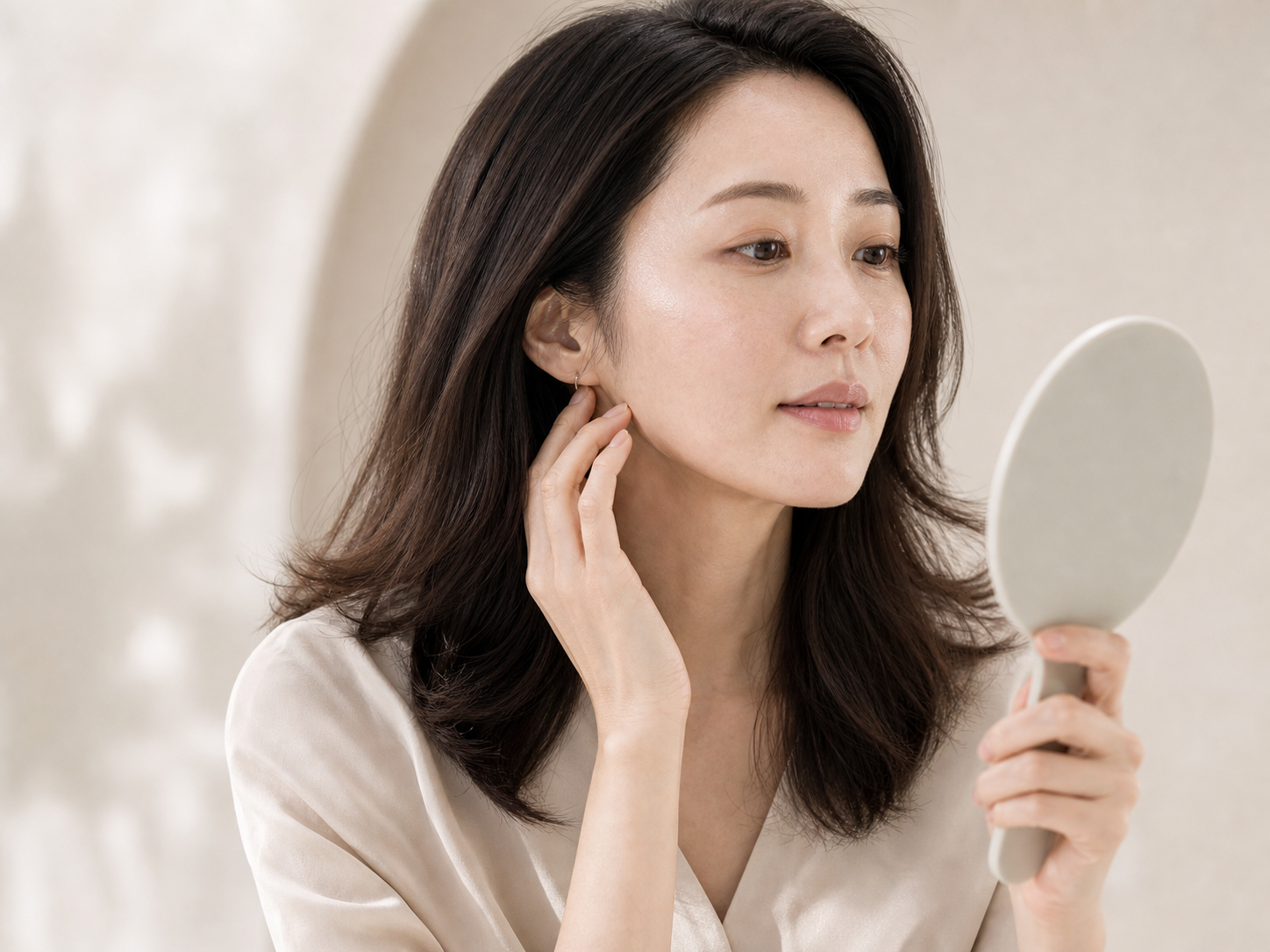 인모드 5분 시술 뒤 시간과 핸드피스 및 피부 반응 기록을 확인하는 상담 안내 이미지
