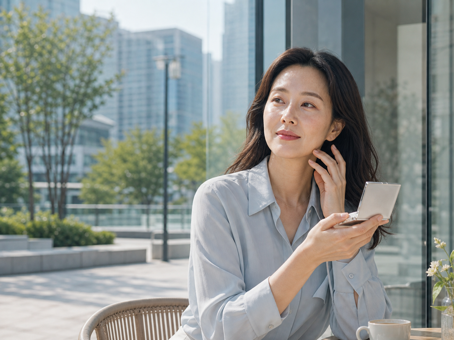송도 피코토닝 가격 상담에서 얼굴 색소 분포와 피부 장벽 상태, 회차별 반응 기록을 함께 확인하는 나은내일한의원 안내 이미지