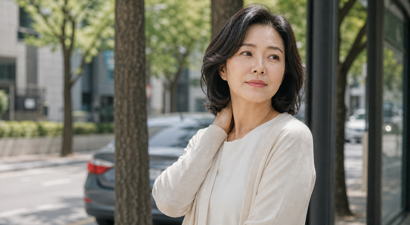 청학동 교통사고 한의원 전 상담 기준과 청학동 내원 동선을 보여주는 프리미엄 상담 이미지