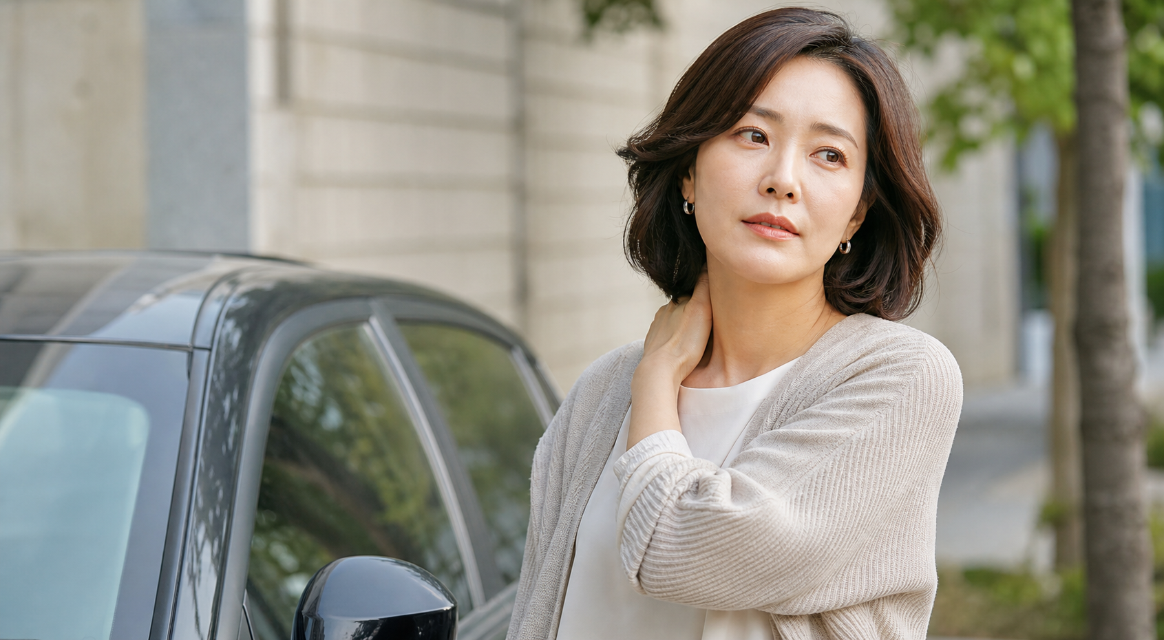연수구 교통사고 한의원 전 상담 기준과 연수구 내원 동선을 보여주는 프리미엄 상담 이미지