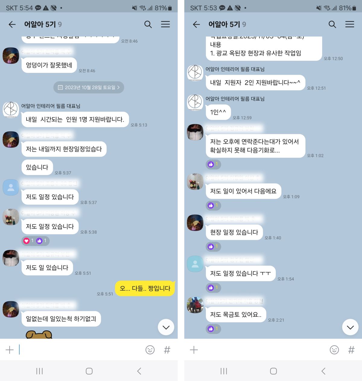 어알아 졸업생의 구직 성공 사례