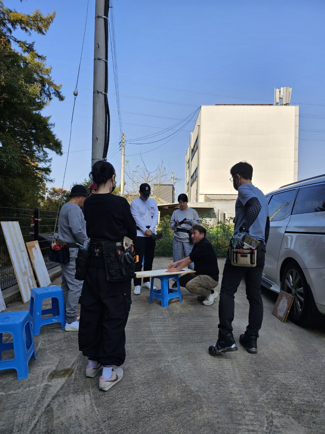 인테리어 필름 배우기 현장 실습 — 어알아 서울 본점