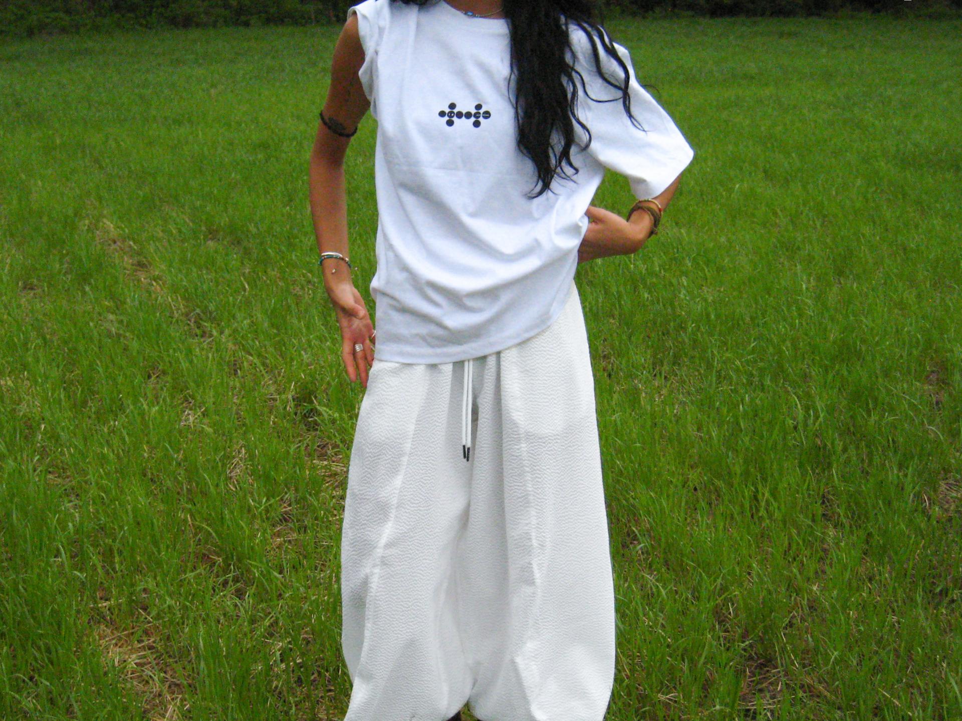 seersucker pi pants (white)
