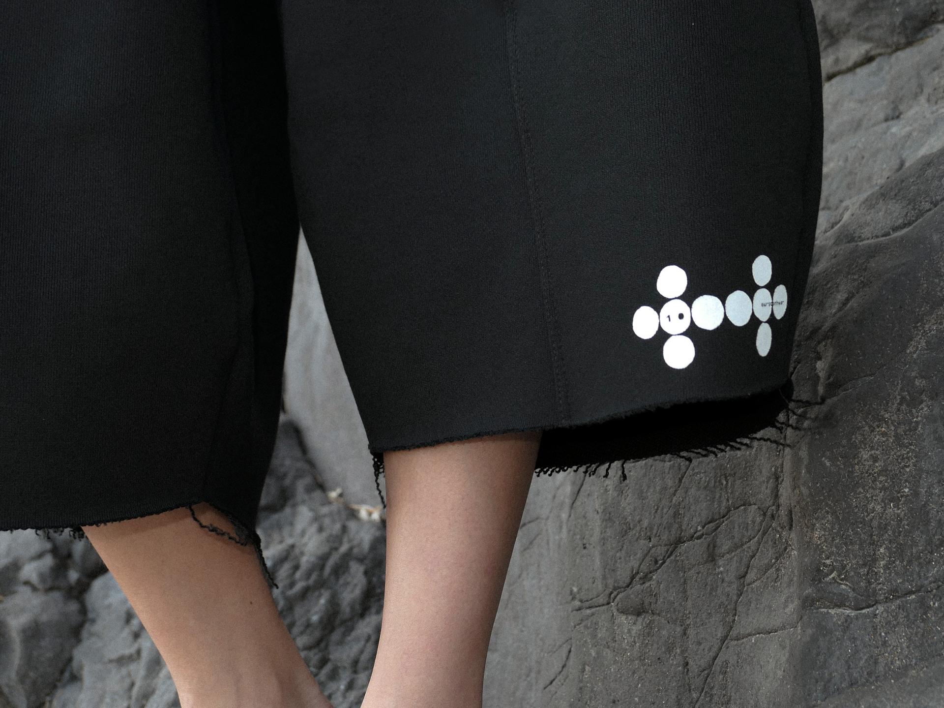 French Terry pi pants (black)