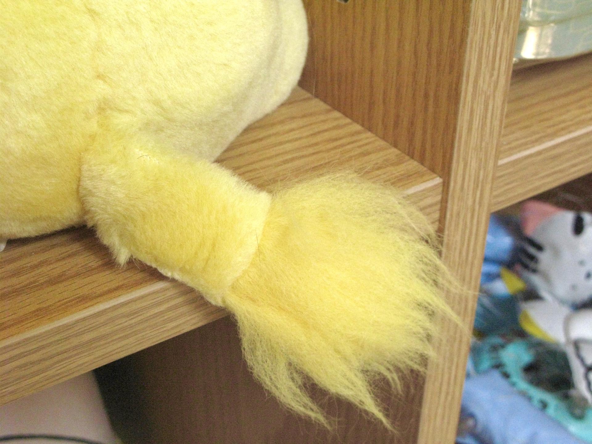 빈티지 복슬 사자 인형