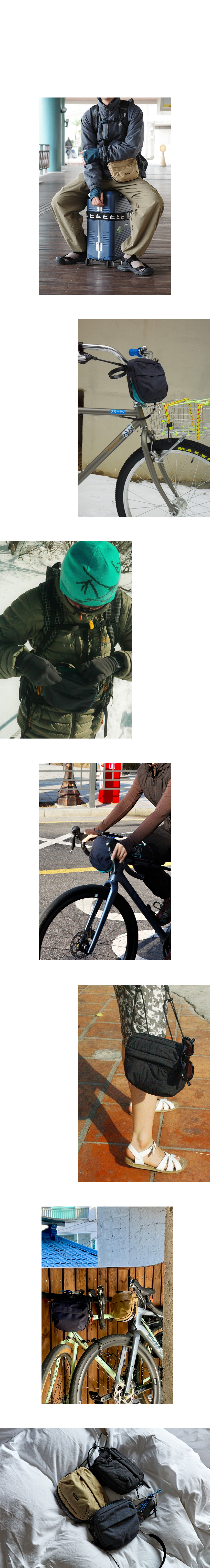 BICA 2WAY BAG (CROSS BAG / HANDLEBAR BAG) - CAMEL