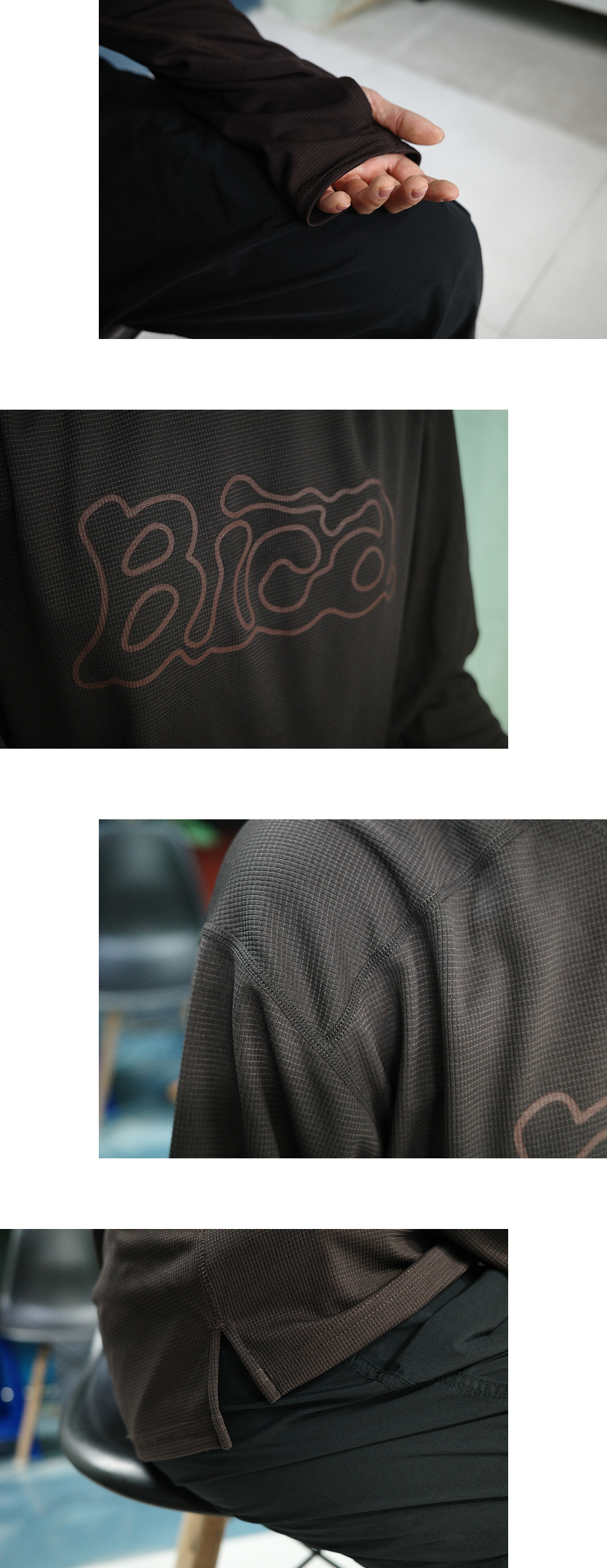 BICA OUTDOOR LONG SLEEVE - DARK BROWN