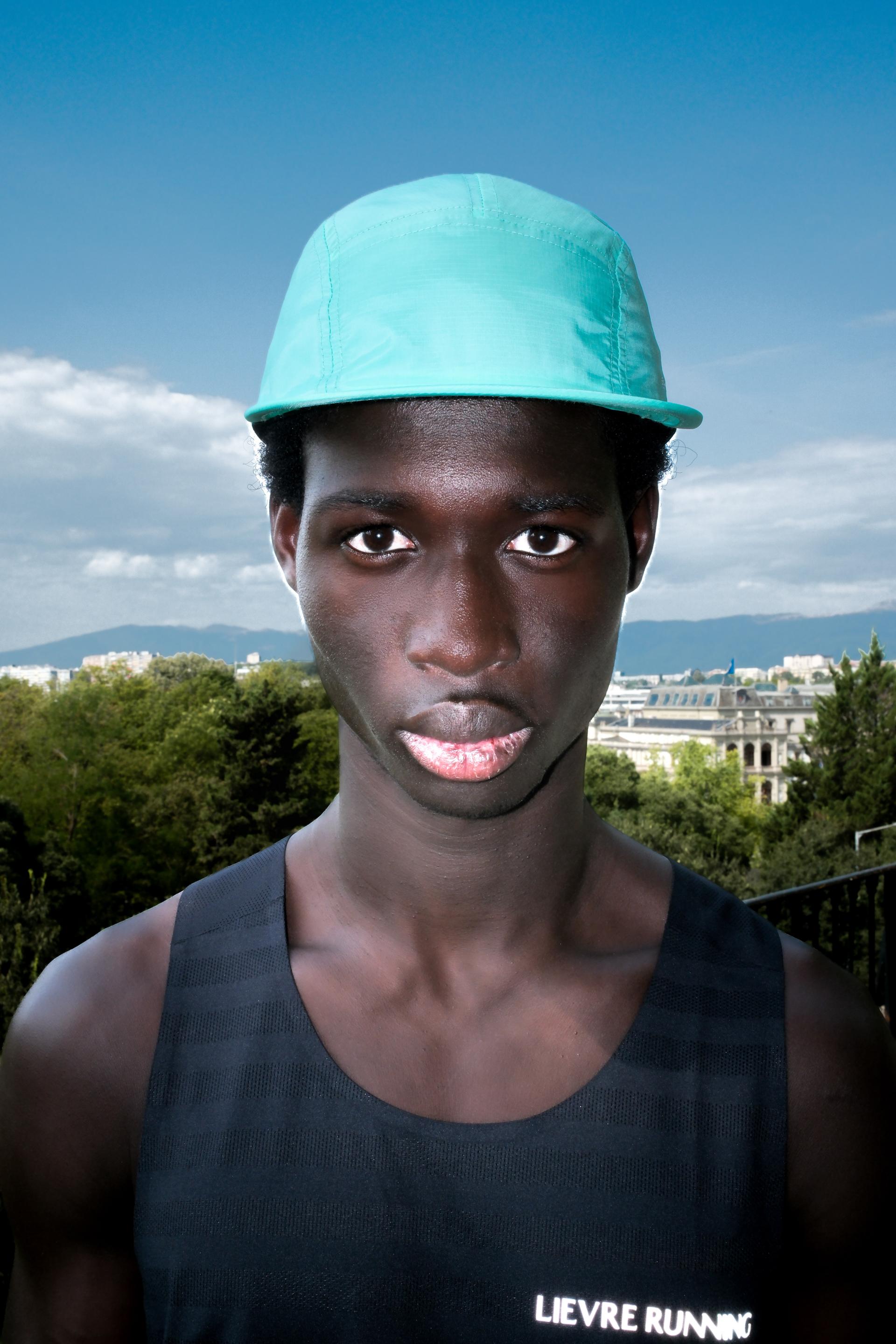 ART OF RUNNING CAP - TURQUOISE