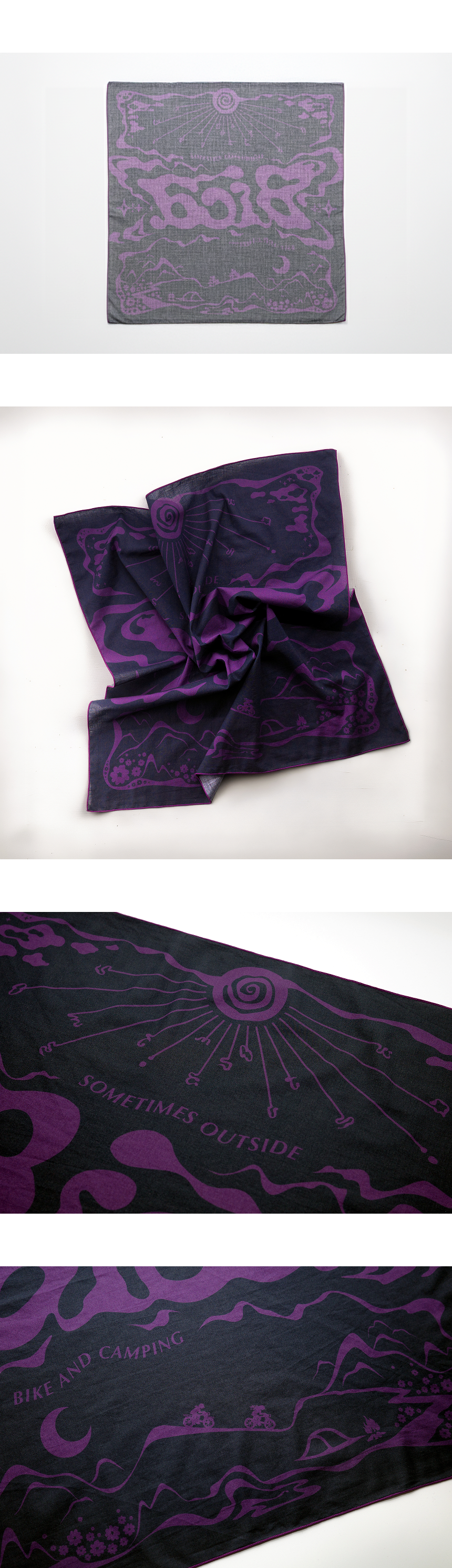BICA BANDANA - PURPLE