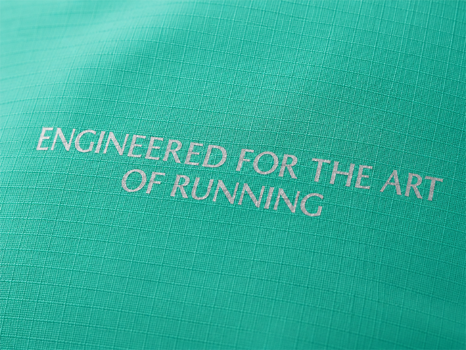 ART OF RUNNING CAP - TURQUOISE