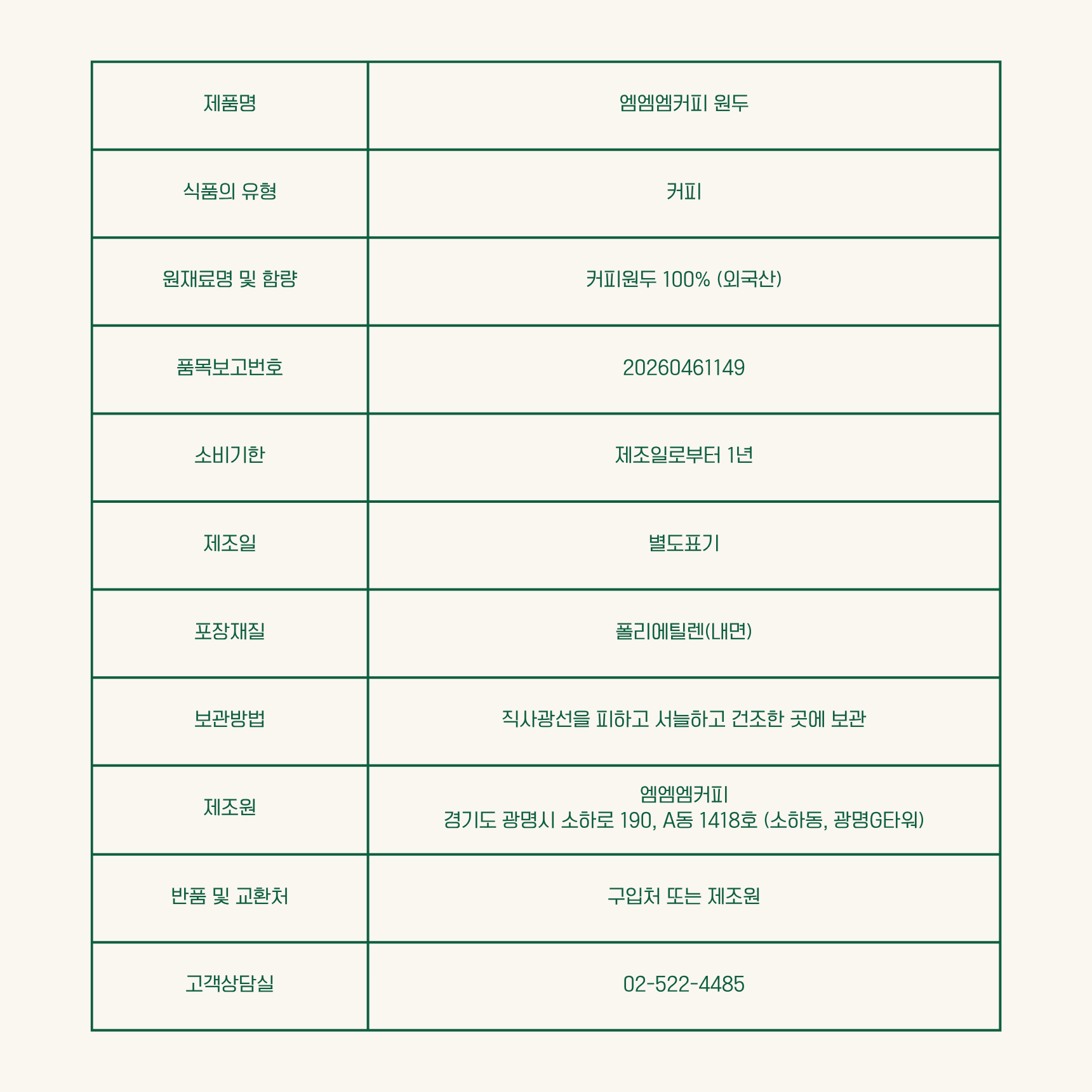 엠엠엠커피 콜롬비아 카페 로사리오 리치
