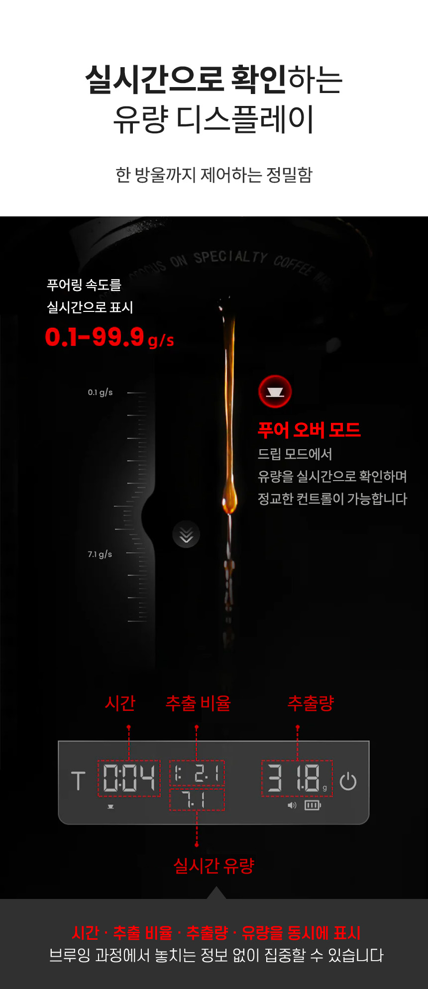 큐브 커피 저울 3.0 프로 맥스