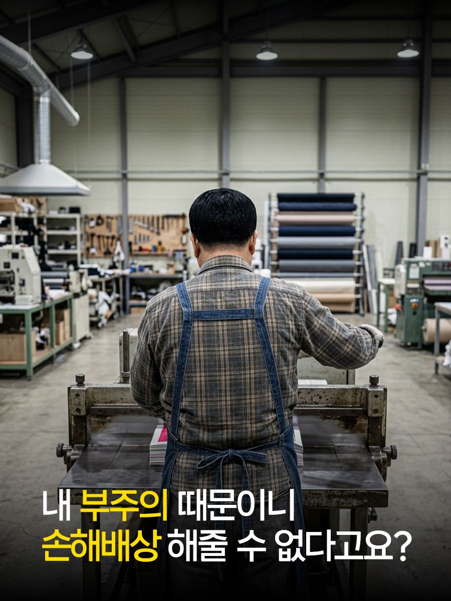 내 부주의 때문이니 손해배상 해줄 수 없다고요?