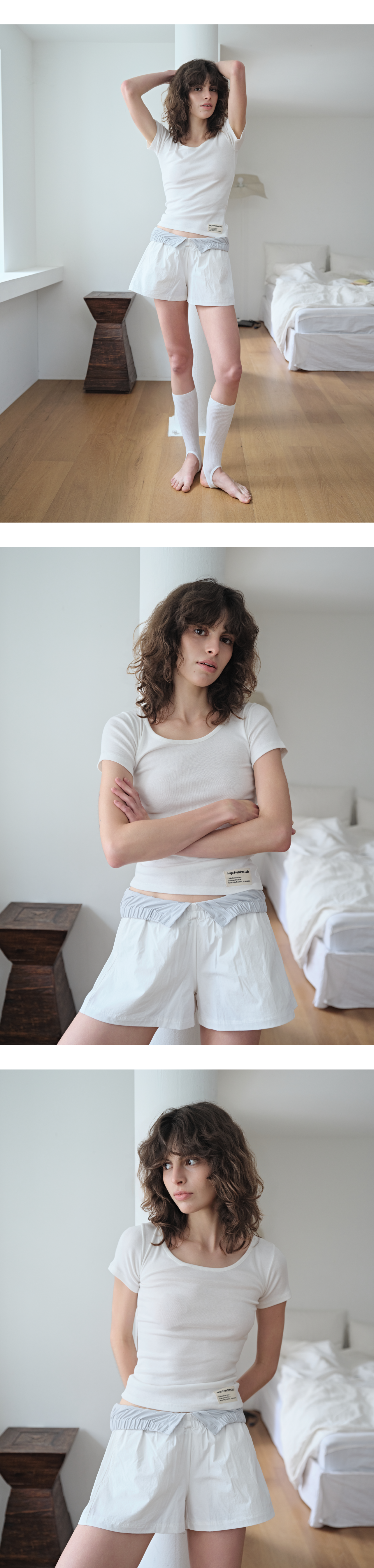 Canvas mini tag basic T_white