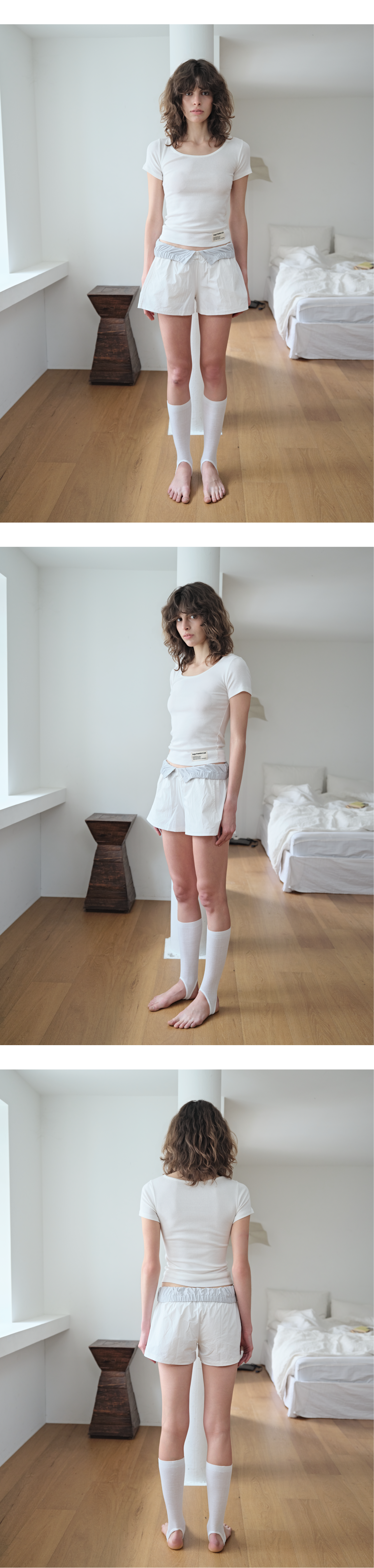 Canvas mini tag basic T_white