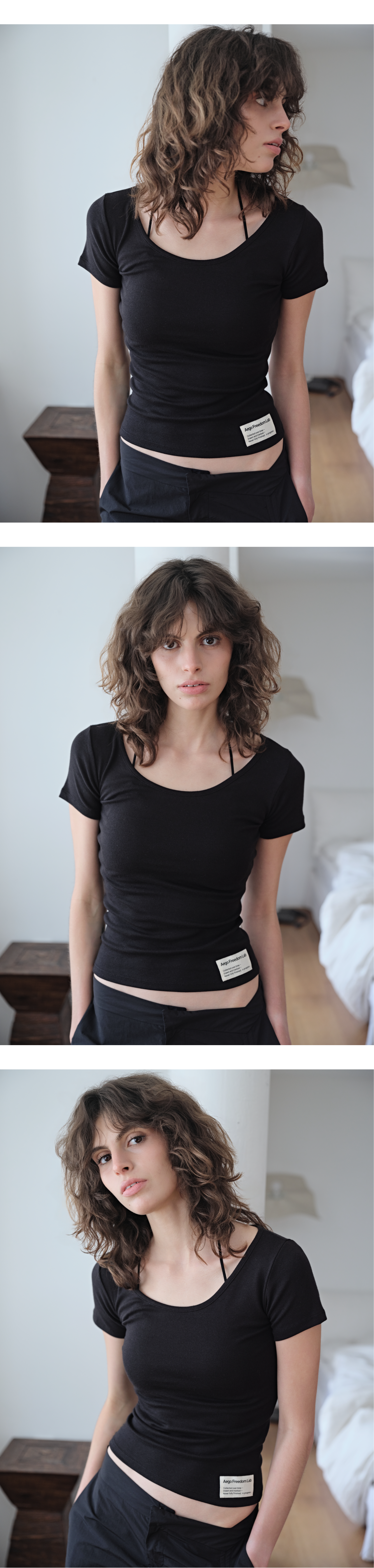 Canvas mini tag basic T_black
