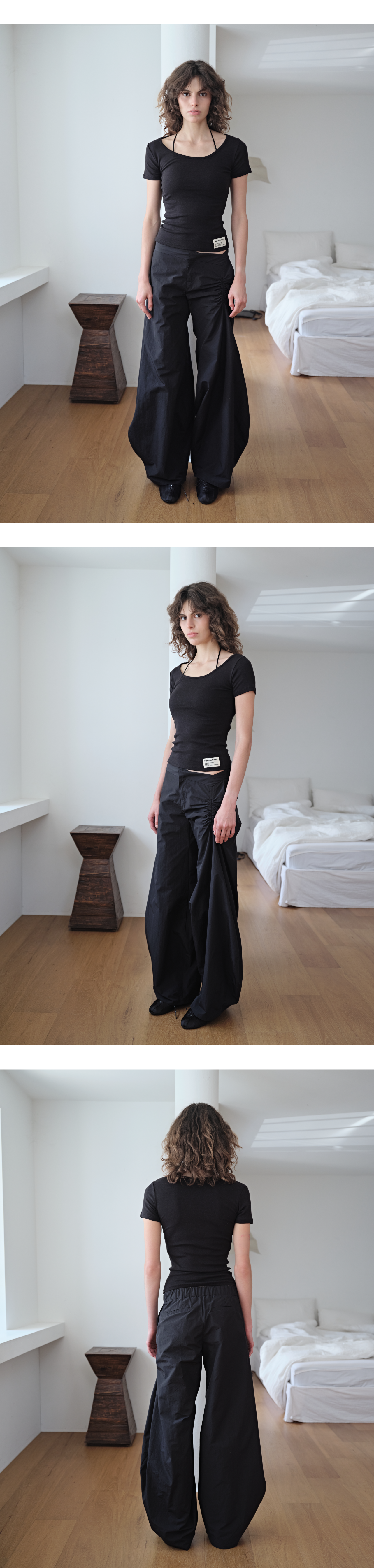 Canvas mini tag basic T_black