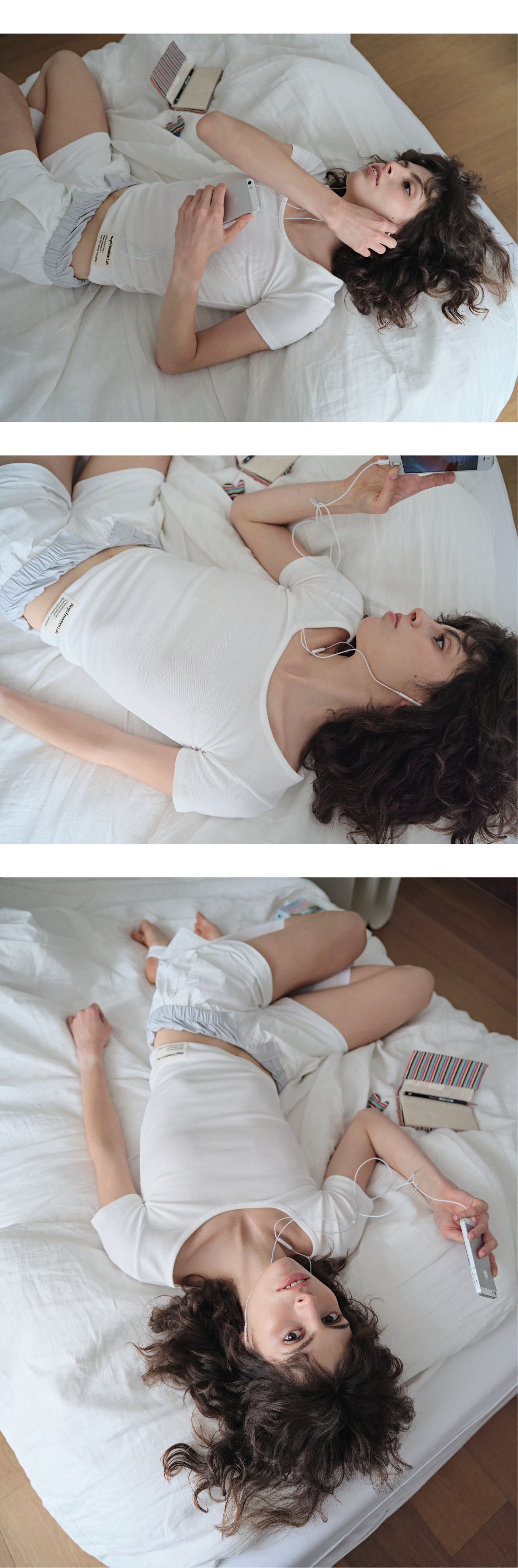 Canvas mini tag basic T_white