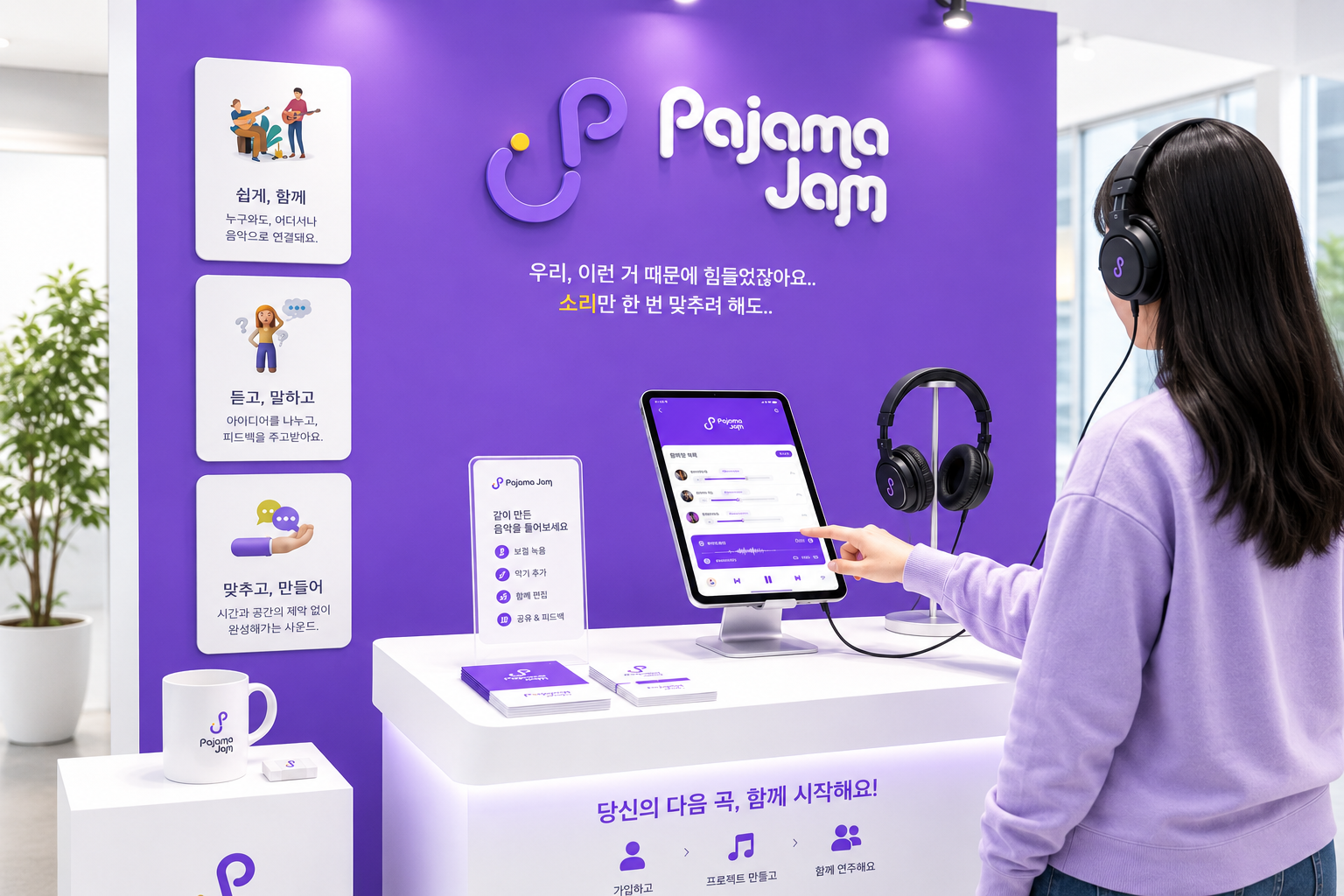 Pajama Jam Identity Visual 01
