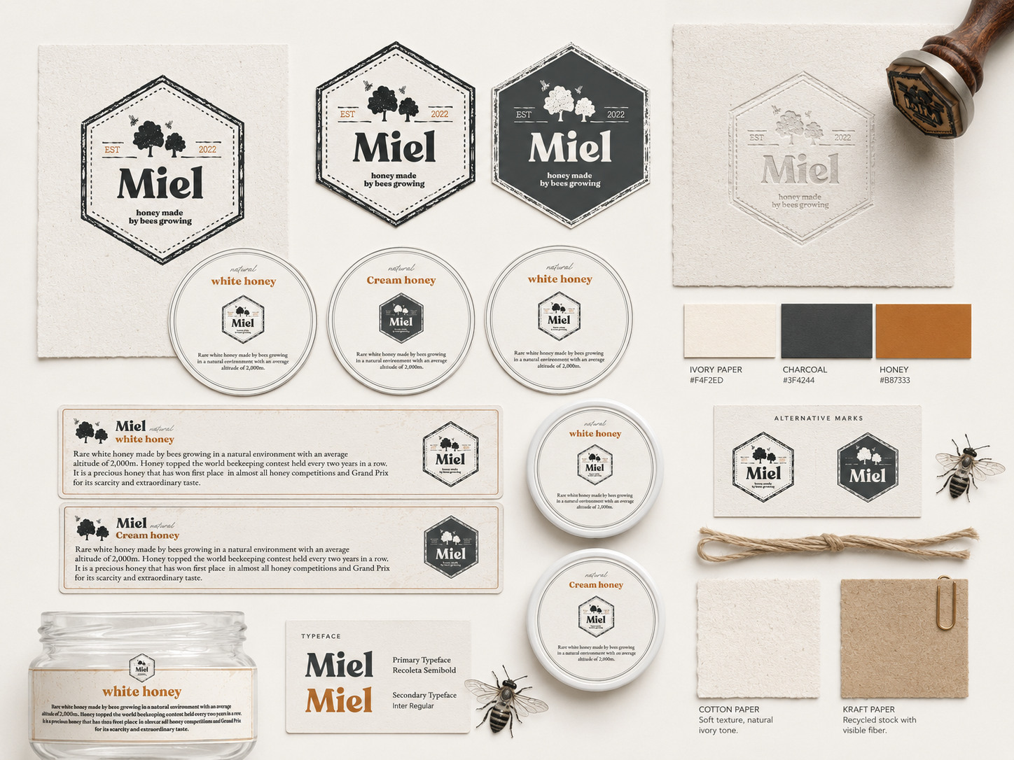 Miel Label System Visual