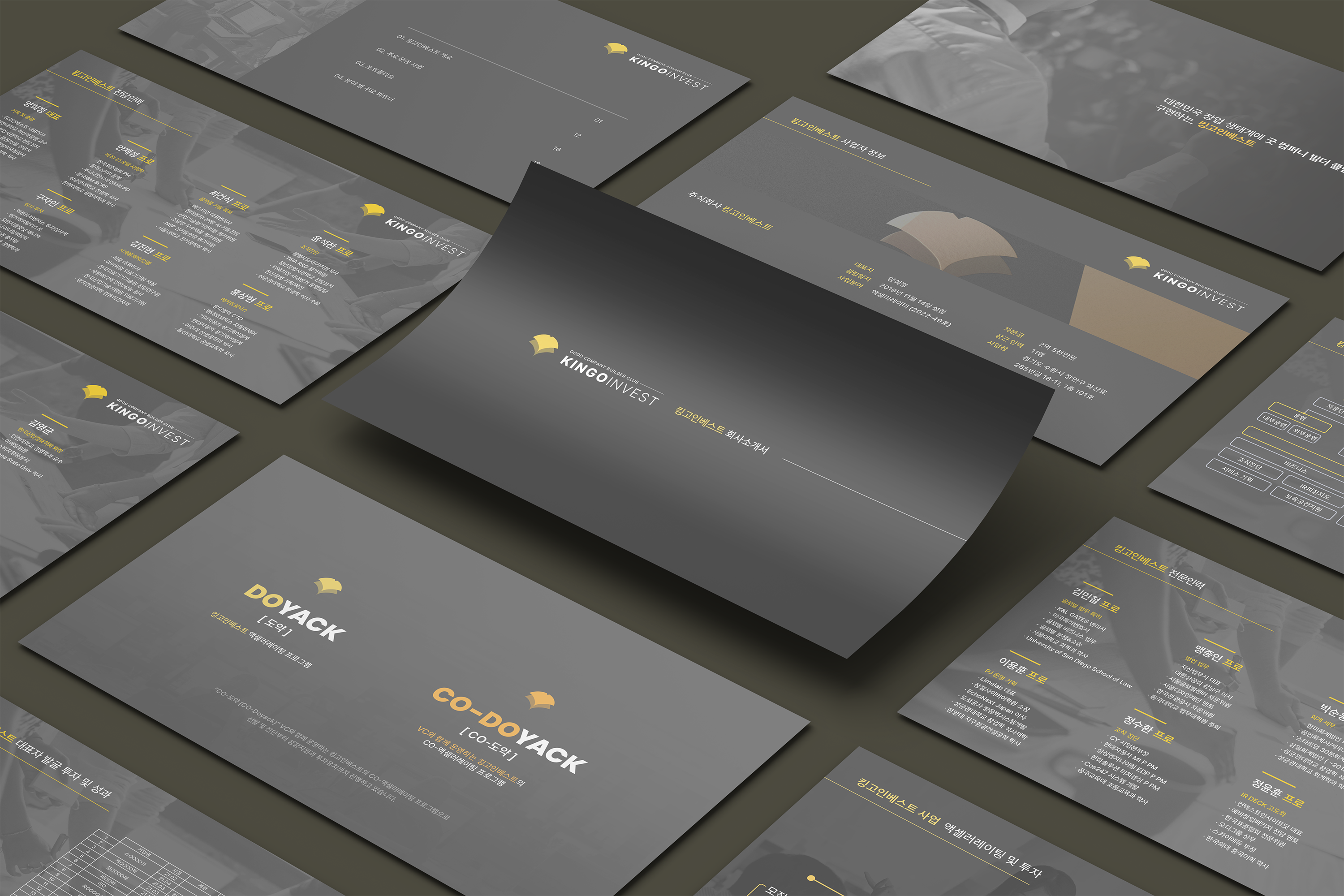 KINGO INVEST Company IR Deck Main Visual