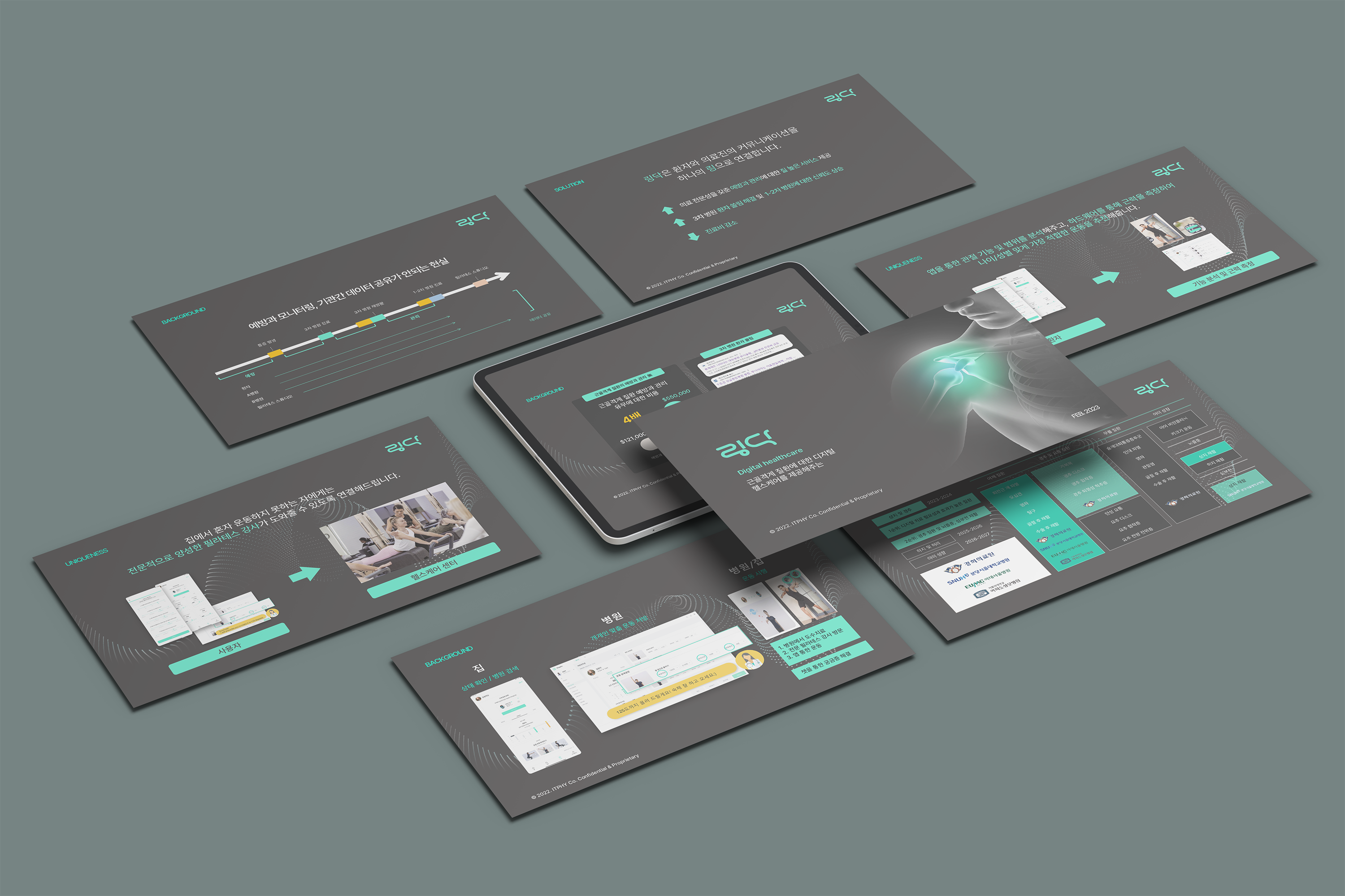 Digital Healthcare IR Deck Sub Visual