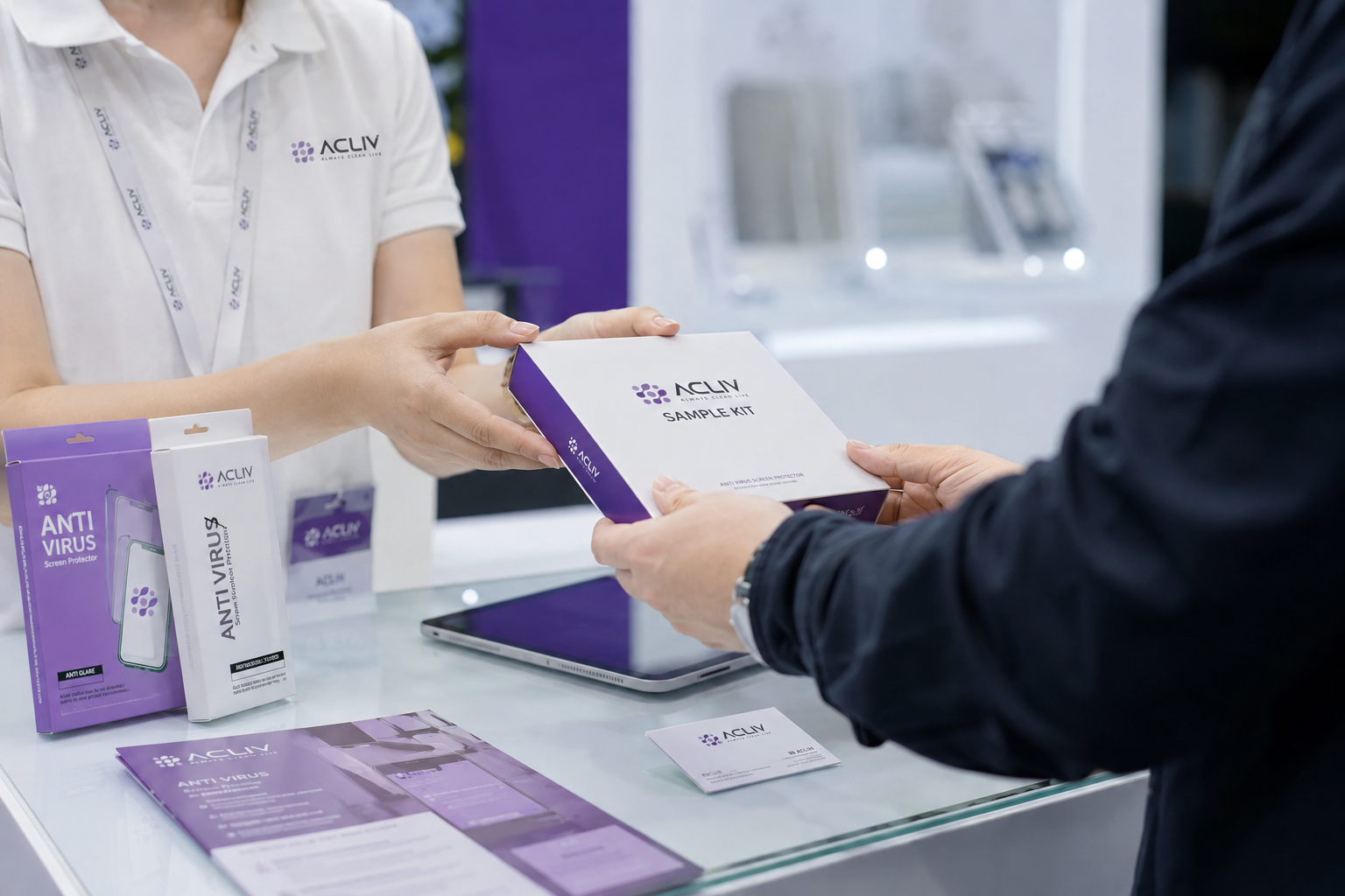 ACLIV Purple Identity Visual