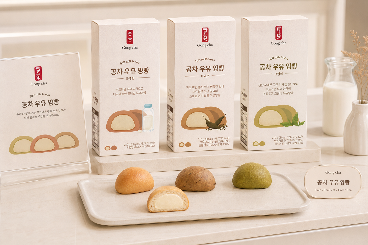 Gong cha Soft Milk Bread Package Visual 01