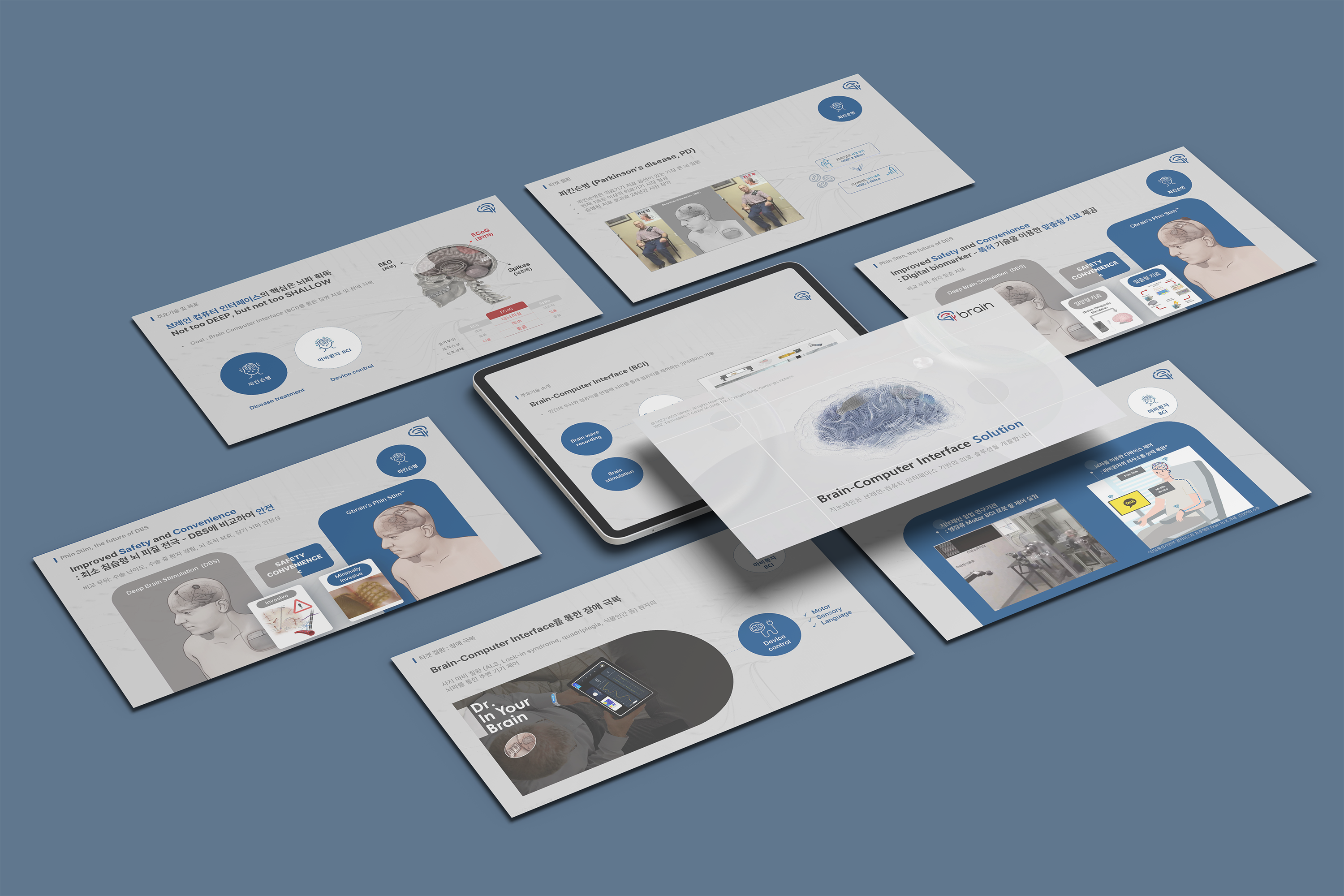 Qbrain BCI Medical Tech IR Deck Sub Visual