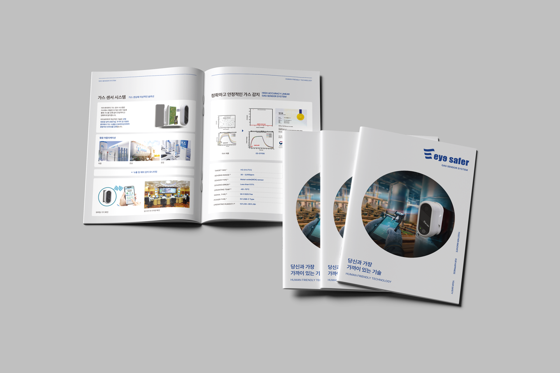 eye safer Gas Sensor Brochure Sub Visual