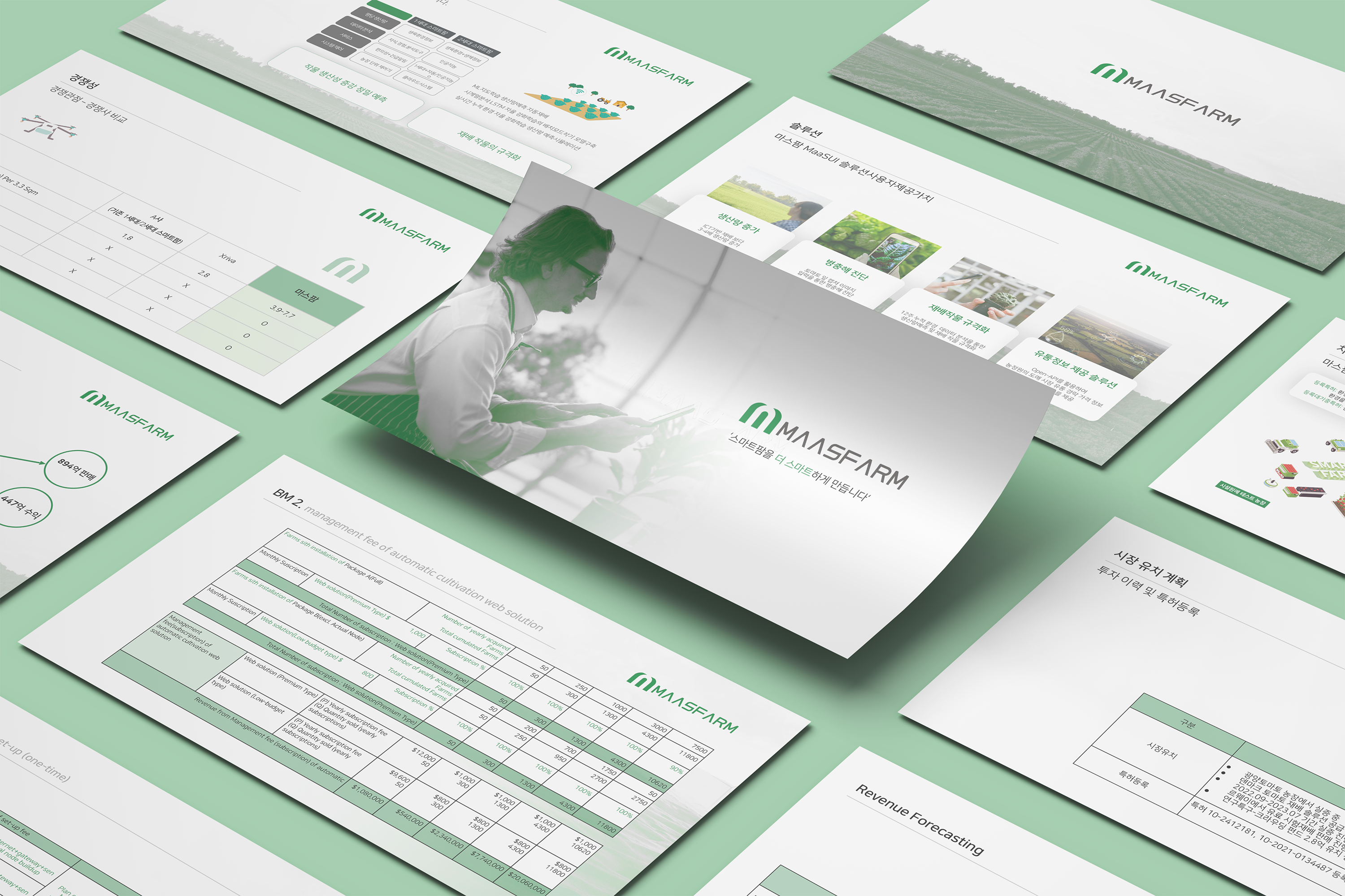 Greenie Eco Brand Proposal Main Visual