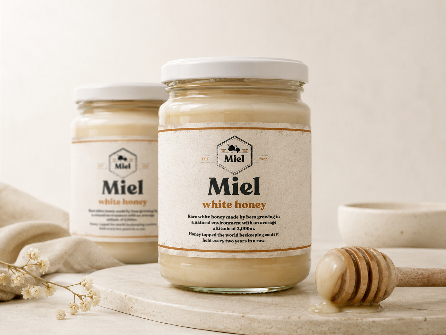 Miel Label Detail 01