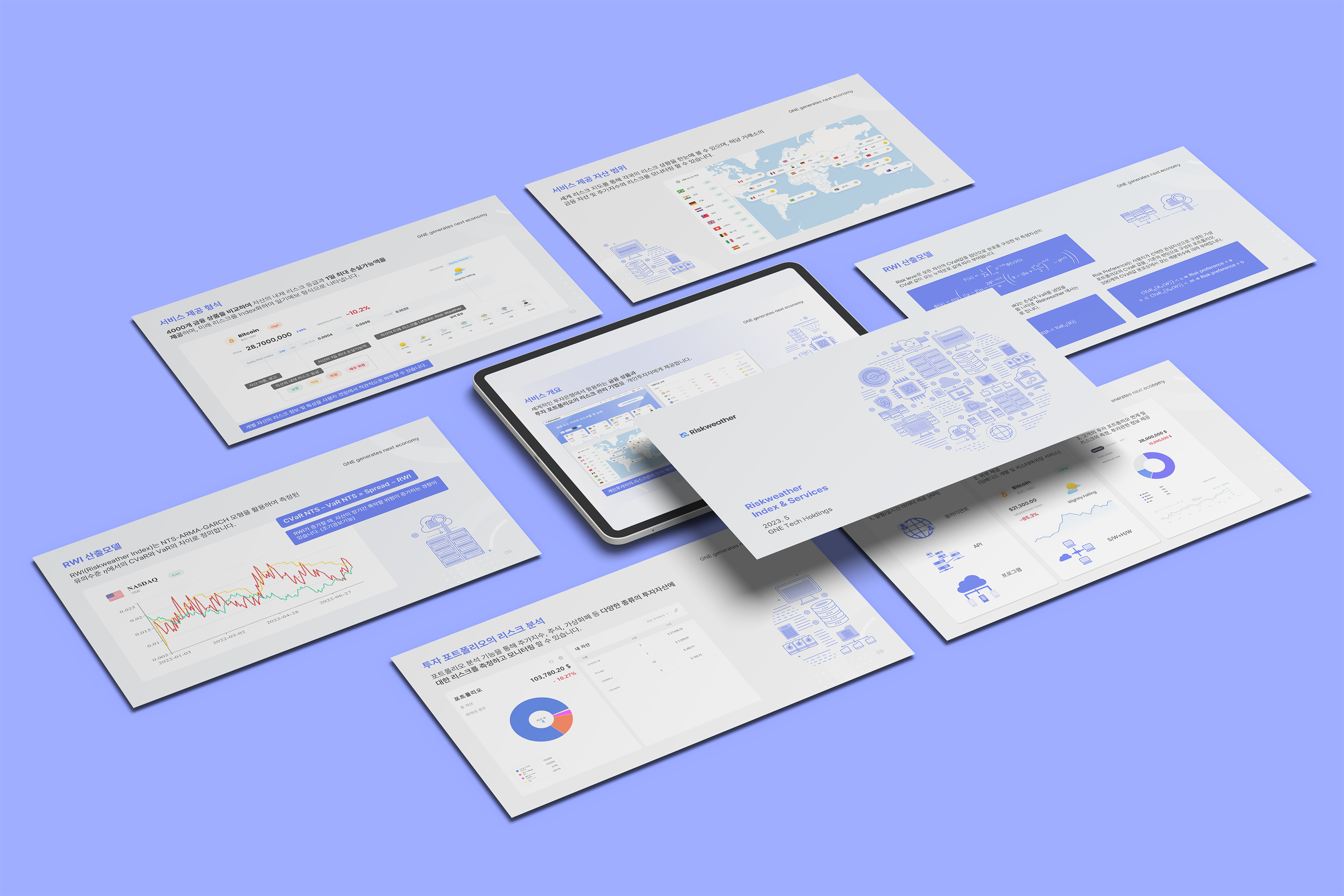B2B Data Platform Service Deck Sub Visual