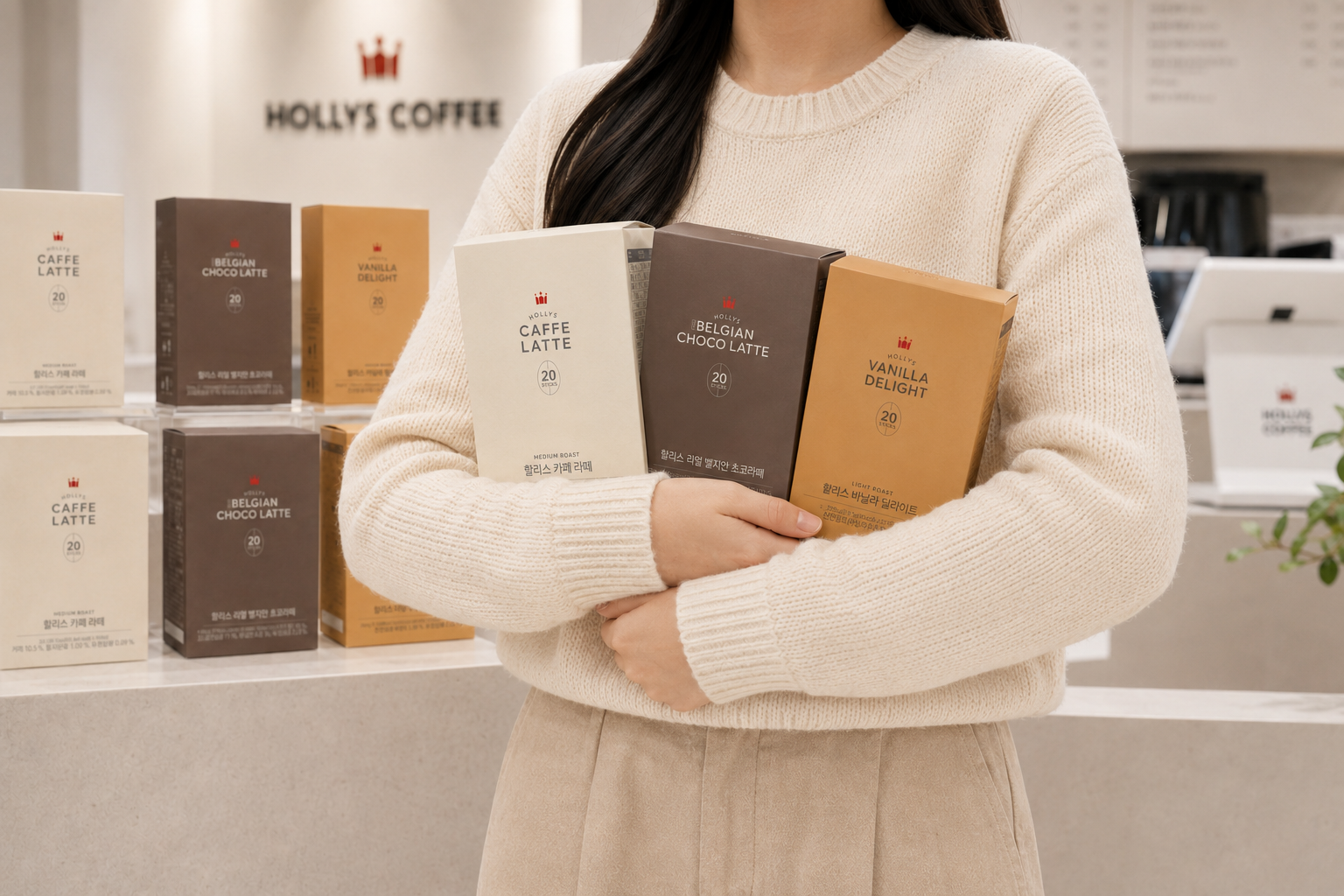 HOLLYS Stick Coffee Main Visual