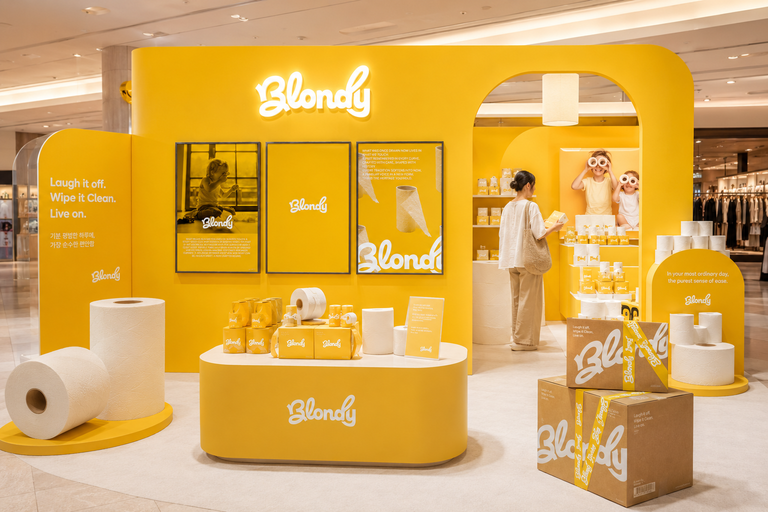 BLONDY Brand Message