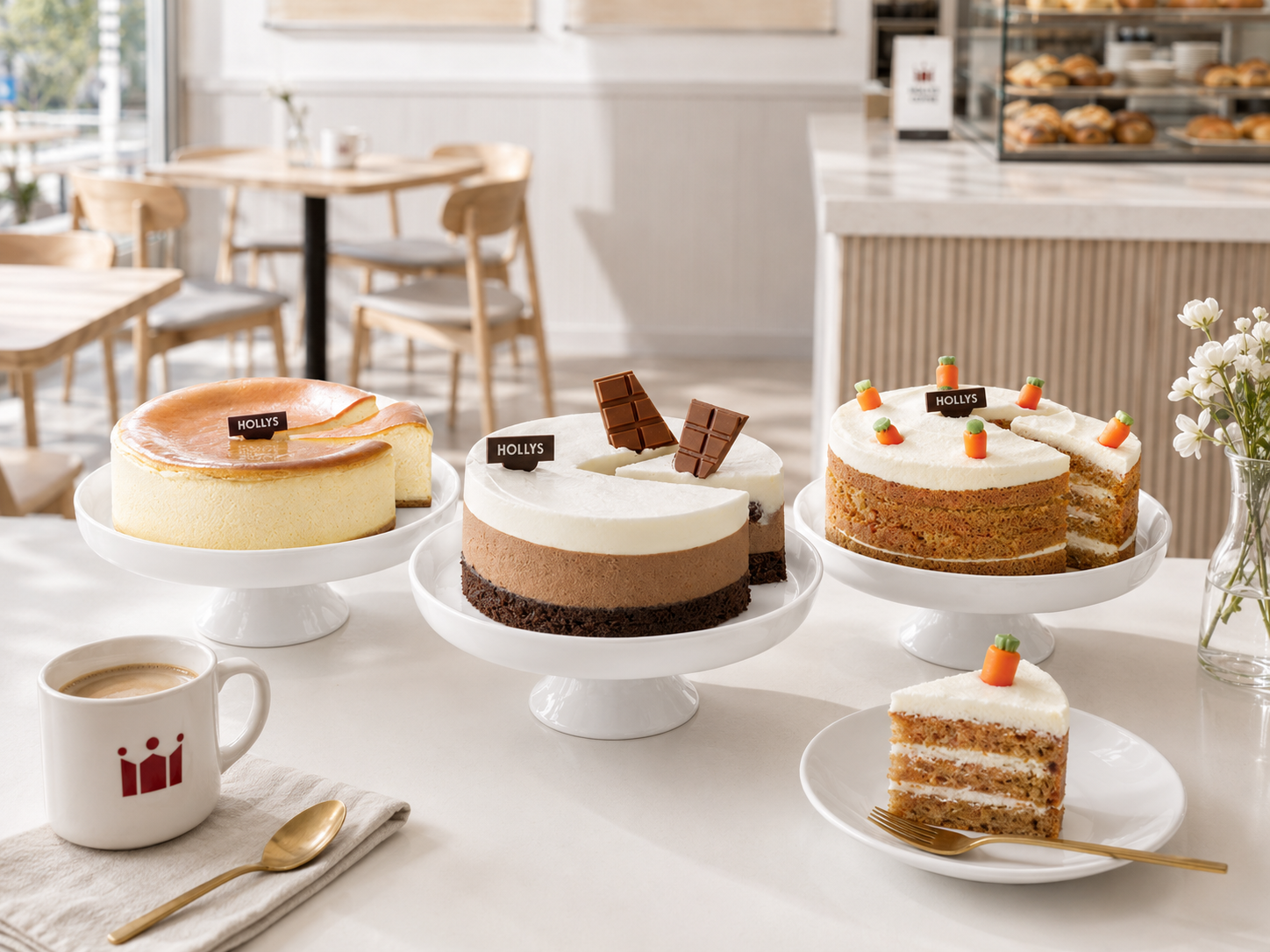 HOLLYS Coffee Cake Product Scene
