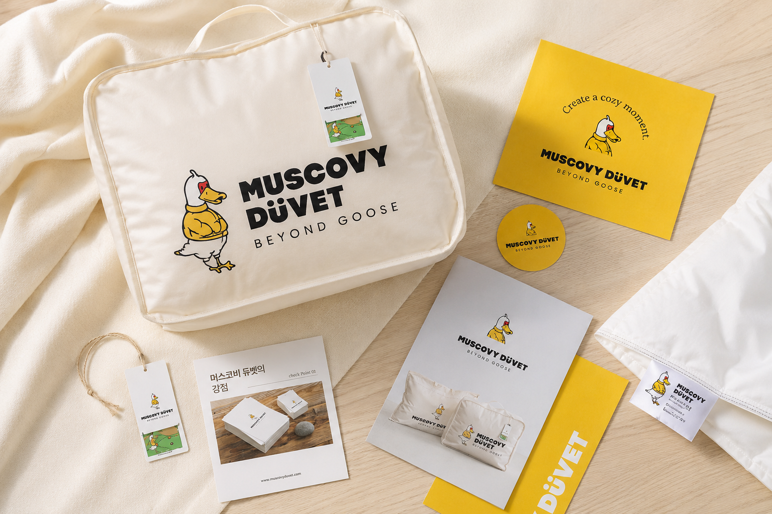 MUSCOVY DÜVET Detail 01