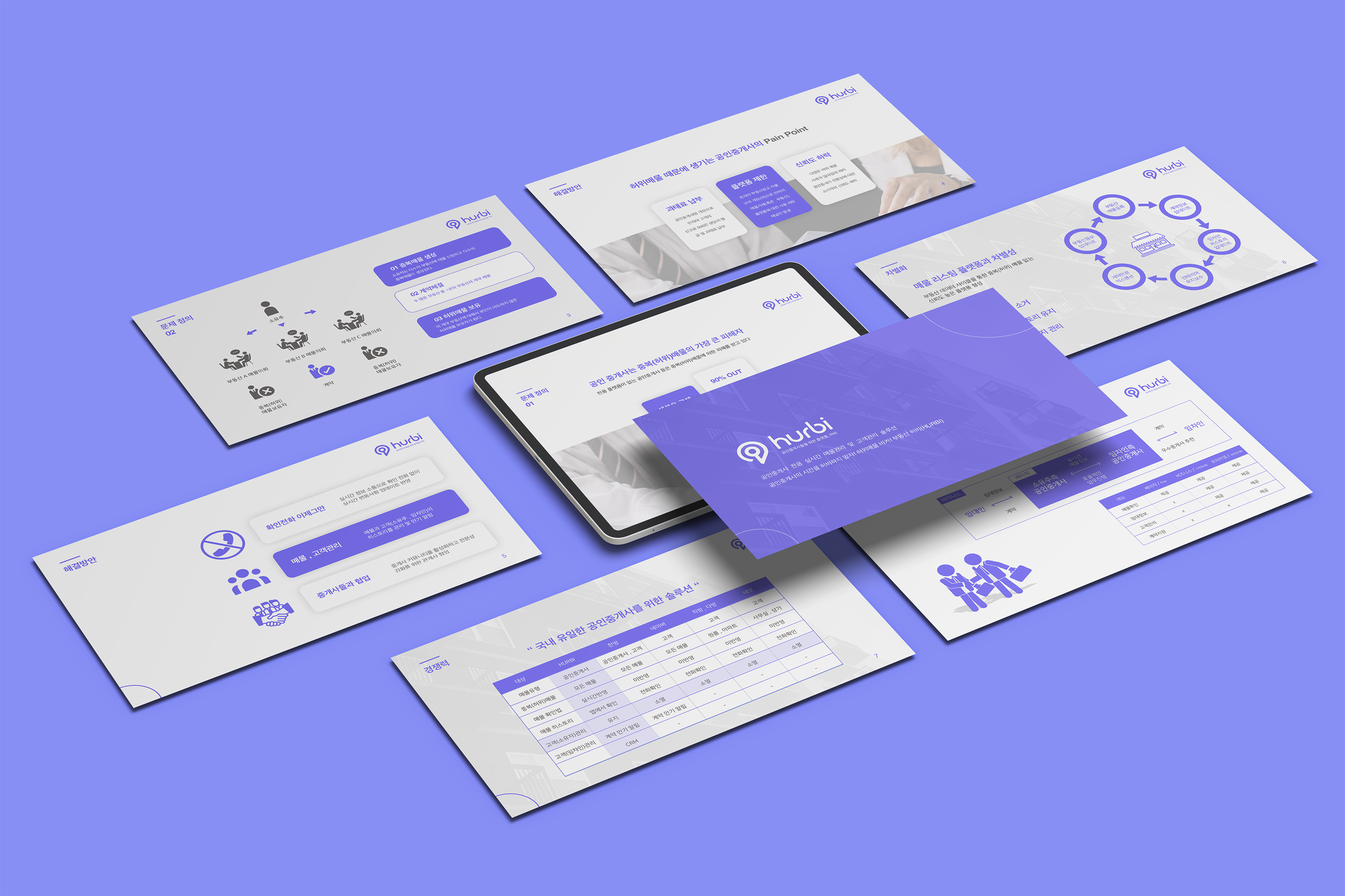 Real Estate SaaS Presentation Sub Visual