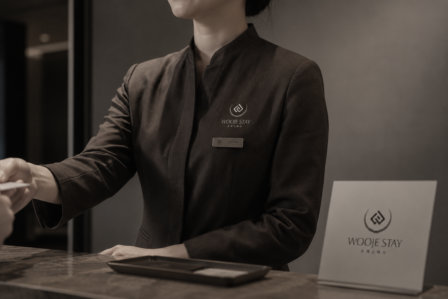 WOOJE STAY Symbol Identity 01