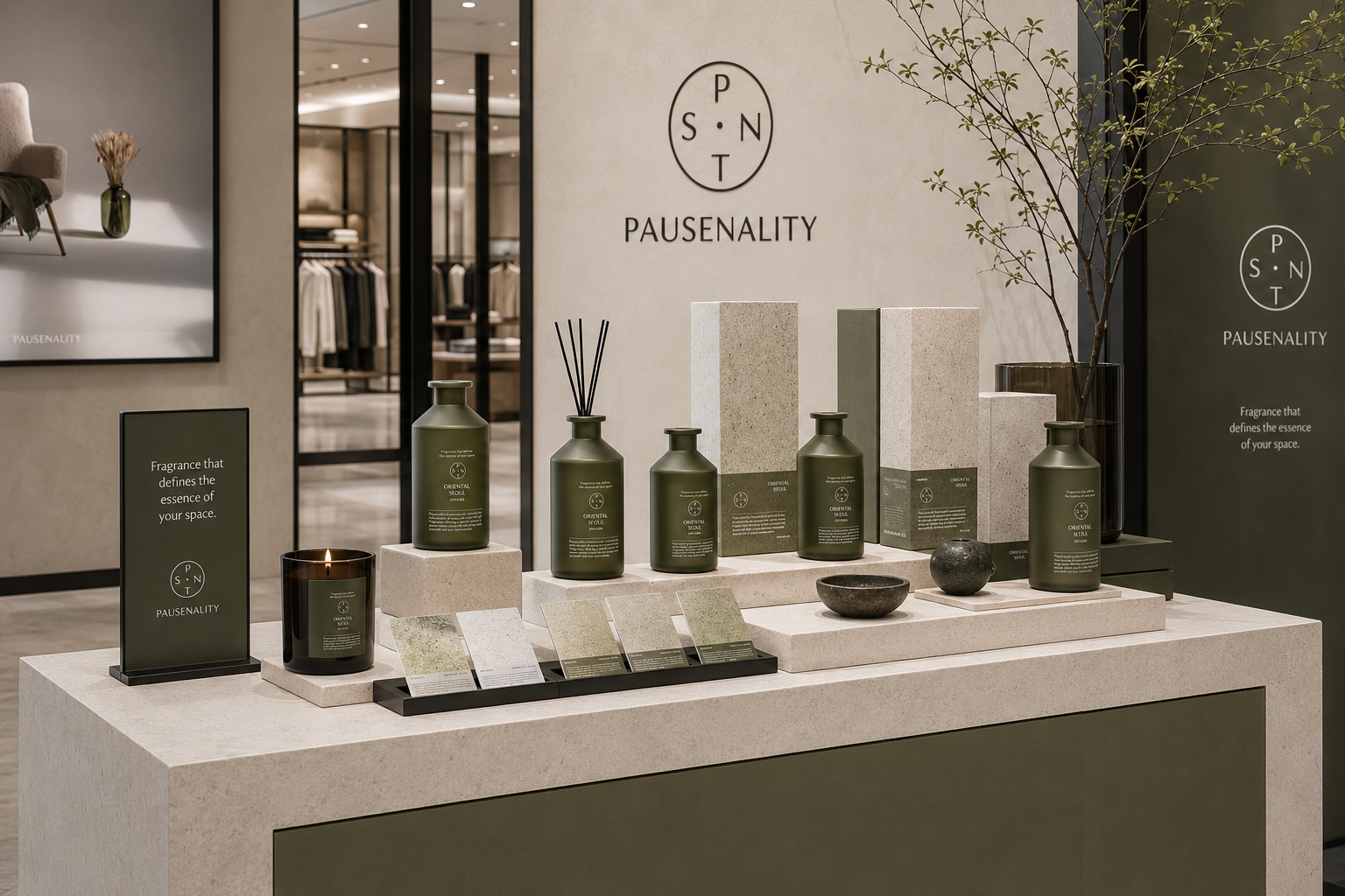 PAUSENALITY Brand Main Visual