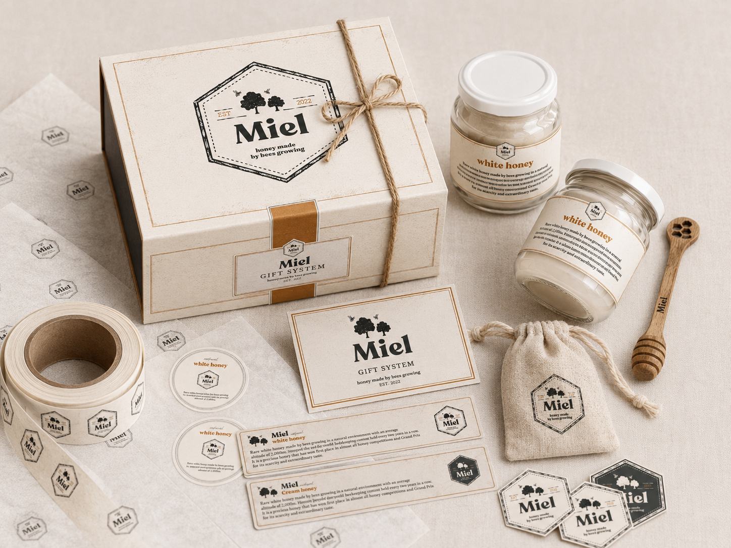 Miel Brand Main Visual