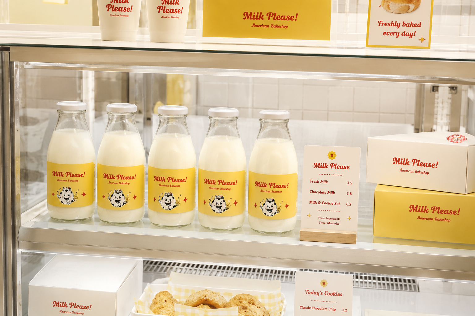 Milk Please Character Identity