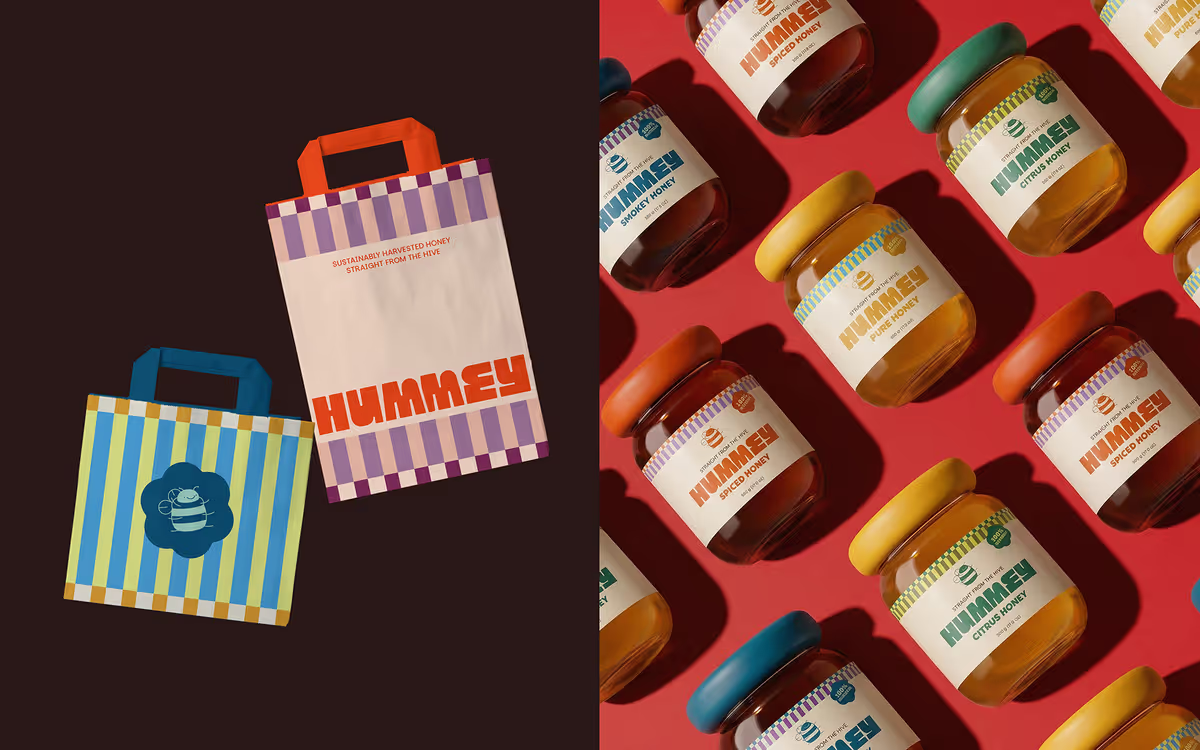 Hummey 벌꿀 패키지 디자인 이미지 4