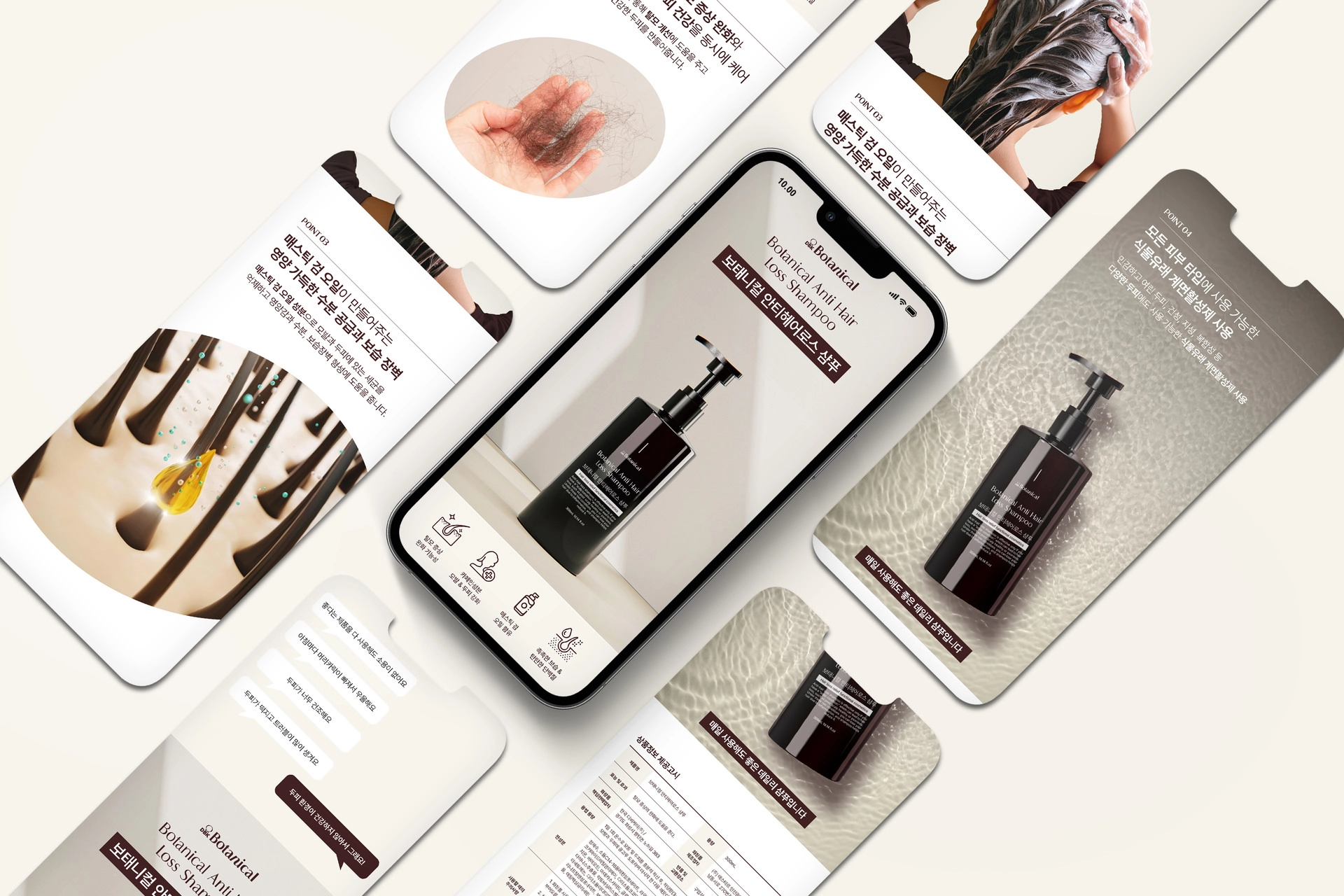 Botanical Anti Hair Loss Shampoo Detail Page