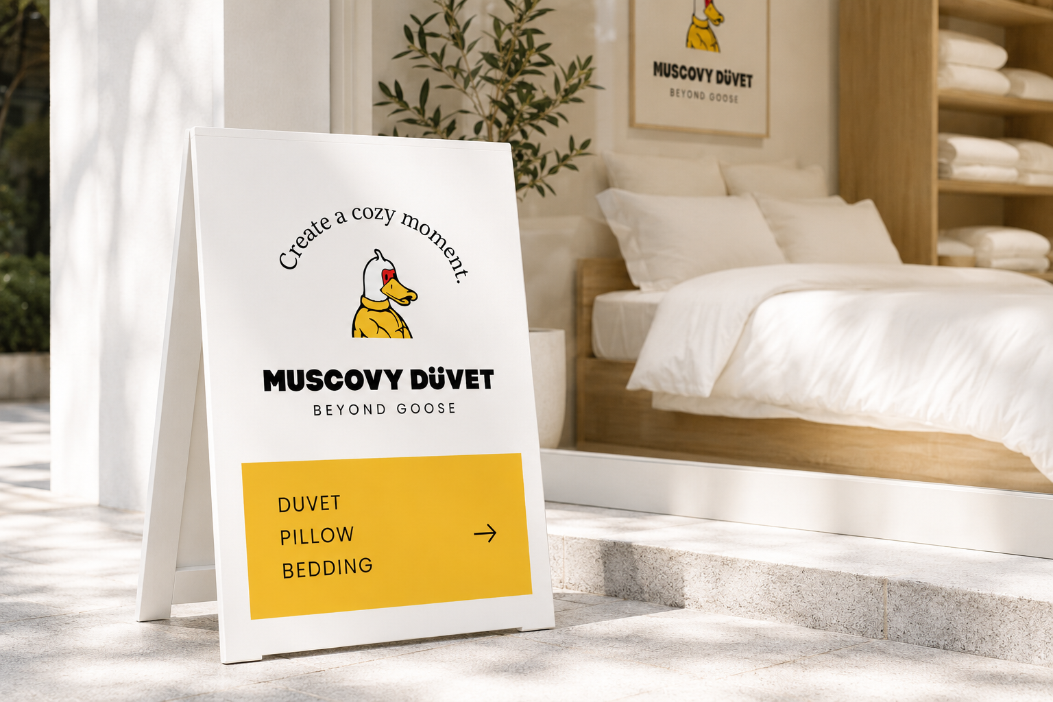 MUSCOVY DÜVET Identity Visual